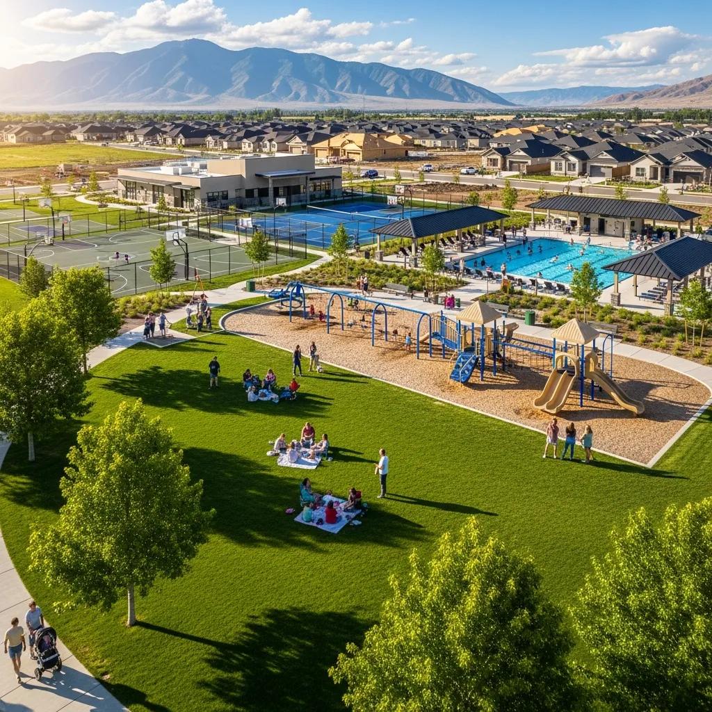 Nephi community spaces — parks and recreational areas improving quality of life