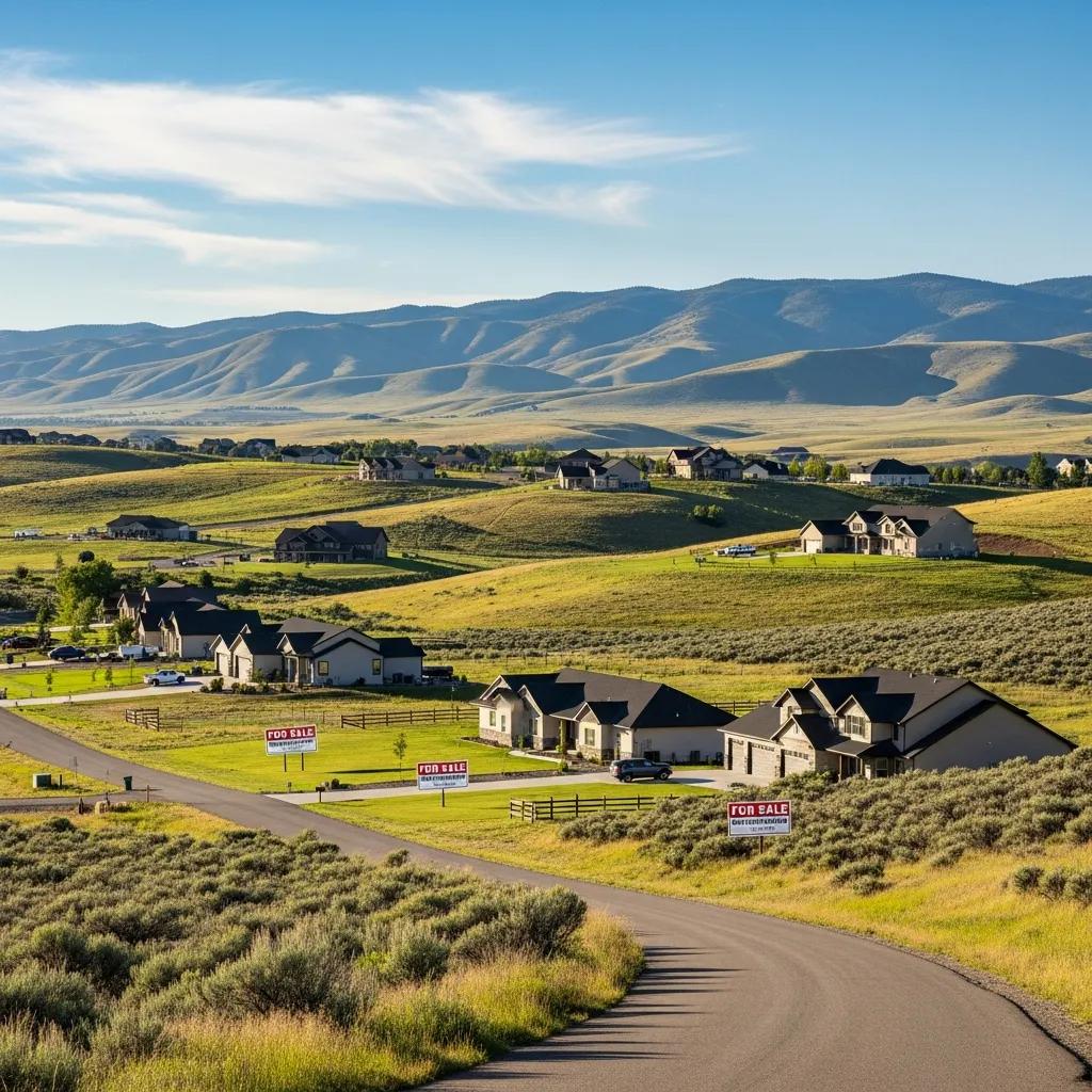 Scenic view of Nephi, Utah, highlighting affordable land and investment opportunities
